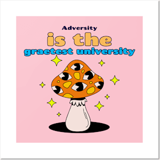 Adversity is the University bestplanetbuyersbpb Posters and Art